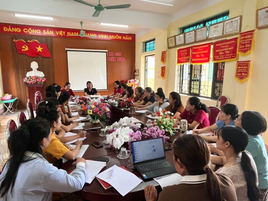 TRƯỜNG MẦM NON ĐIỆN BIÊN ĐÔNG TỔ CHỨC CUỘC HỌP ĐẦU NĂM HỌC  2026 – 2027.